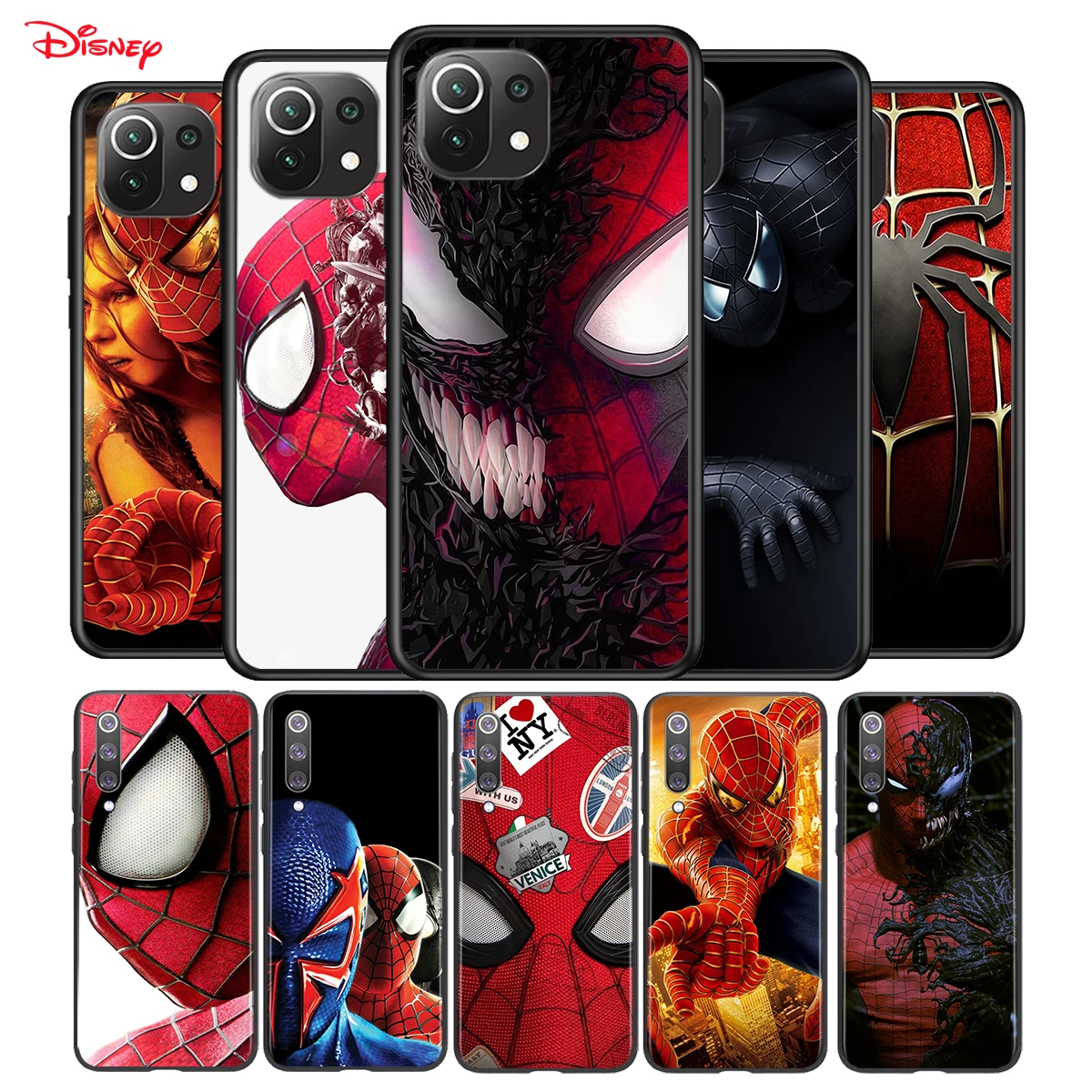 Soft Silicone Cover Marvel Spider Man For Xiaomi Mi 11 11i 10i 10T Note 10 9 9T SE 8 Lite Pro Ultra Phone Case
Soft Silicone Cover Marvel Spider Man For Xiaomi Mi 11 11i 10i 10T Note 10 9 9T SE 8 Lite Pro Ultra Phone Case