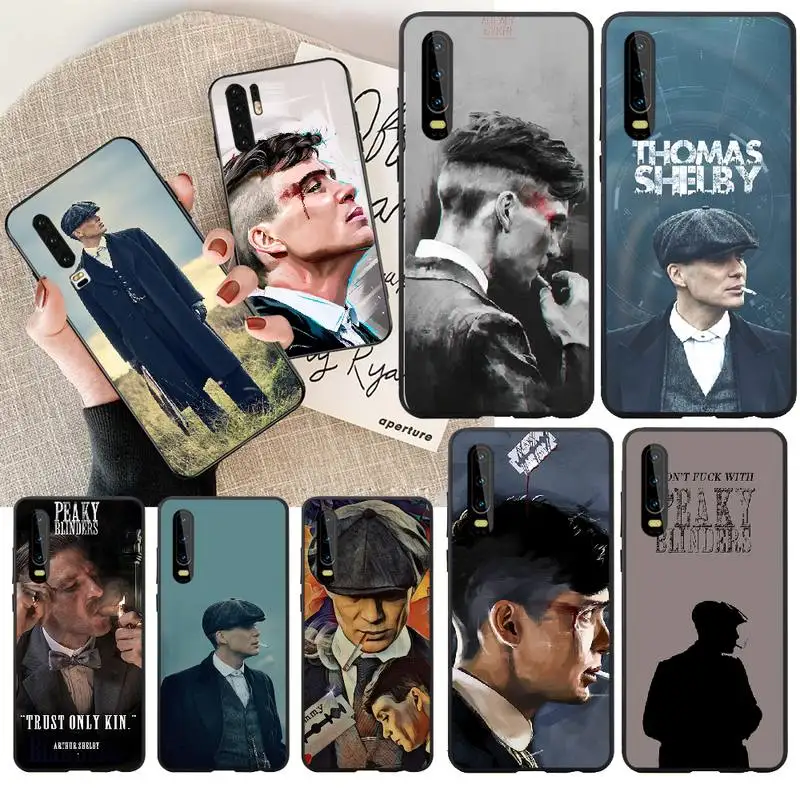 Чехол для телефона из мягкого ТПУ PENGHUWAN Peaky Blinders Thomas Shelby черный чехол Huawei P30 P20 P10 P9 P8