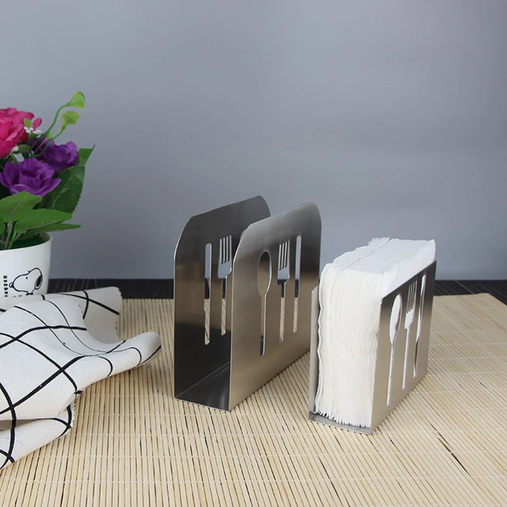 12x4x8.5cm European Style Stainless Steel Towel Rack Simple Vertical Tissue Holder (Small)
12x4x8.5cm European Style Stainless Steel Towel Rack Simple Vertical Tissue Holder (Small)