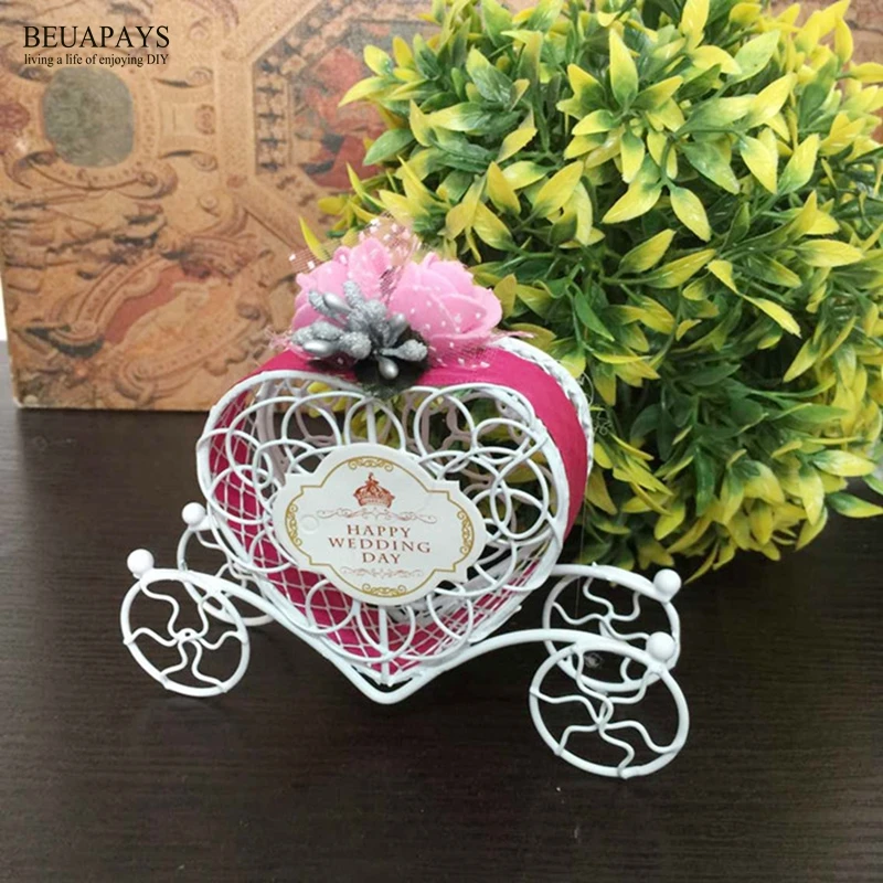 6pcs wedding candy box creative romantic pumpkin iron carriage boxes DIY wedding decoration baby shower Figurines Miniatures
6pcs wedding candy box creative romantic pumpkin iron carriage boxes DIY wedding decoration baby shower Figurines Miniatures