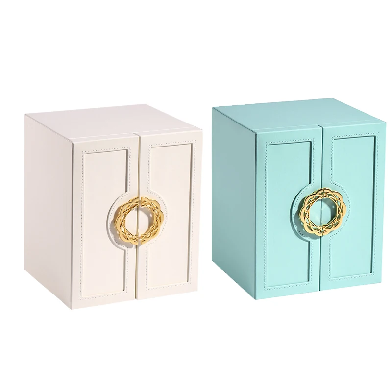 Multilayer Jewelry Box Drawer Large Capacity Earrings Necklace Container Jewelry Rack Double Door Storage Box
Multilayer Jewelry Box Drawer Large Capacity Earrings Necklace Container Jewelry Rack Double Door Storage Box