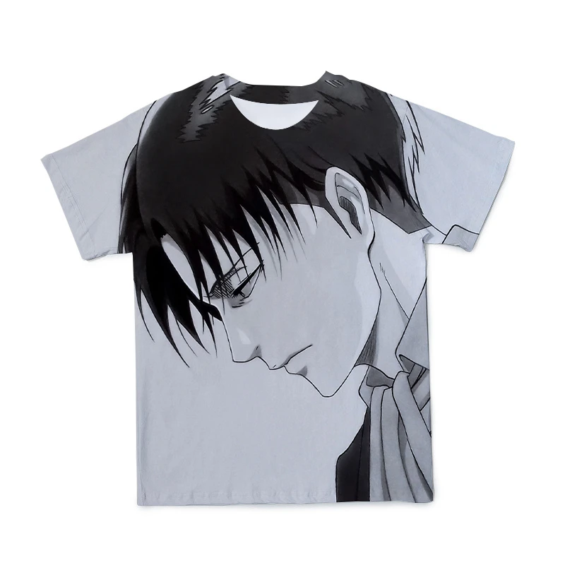 Summer 3D Oversized Men'S T-Shirt Fashion Breathable Animation Attack On Titan Couples Comfortable Loose Short Sleeve 110-6XL
Summer 3D Oversized Men'S T-Shirt Fashion Breathable Animation Attack On Titan Couples Comfortable Loose Short Sleeve 110-6XL