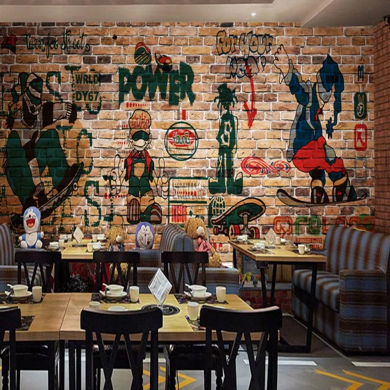 Drop Shipping Photo Wallpaper Custom Hip Hop Street Graffiti Nostalgic Brick Wall Dining KTV Backdrop Wallpaper Bar Custom Mural
Drop Shipping Photo Wallpaper Custom Hip Hop Street Graffiti Nostalgic Brick Wall Dining KTV Backdrop Wallpaper Bar Custom Mural