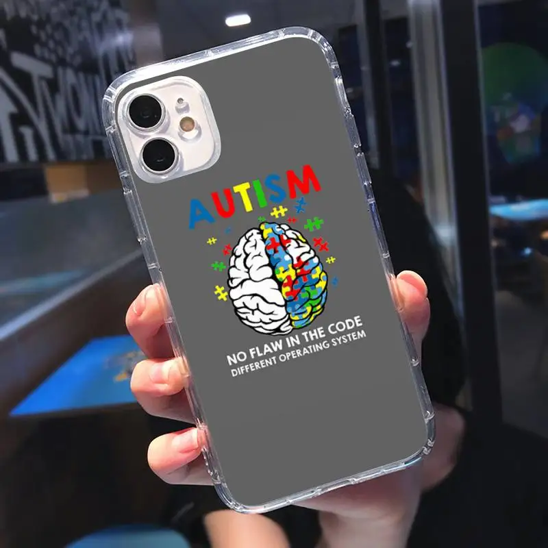 Puzzle Autism Awareness Phone Cases Transparent soft For iphone 5 5s 5c se 6 6s 7 8 11 12 plus mini x xs xr pro max 
Puzzle Autism Awareness Phone Cases Transparent soft For iphone 5 5s 5c se 6 6s 7 8 11 12 plus mini x xs xr pro max