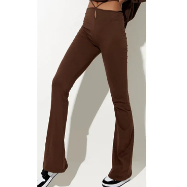 WEPBEL Slim High Waist Long Pants Women's Casual Solid Color Trousers Spring Summer Elastic Lace Stretch Wide Leg Pants
WEPBEL Slim High Waist Long Pants Women's Casual Solid Color Trousers Spring Summer Elastic Lace Stretch Wide Leg Pants