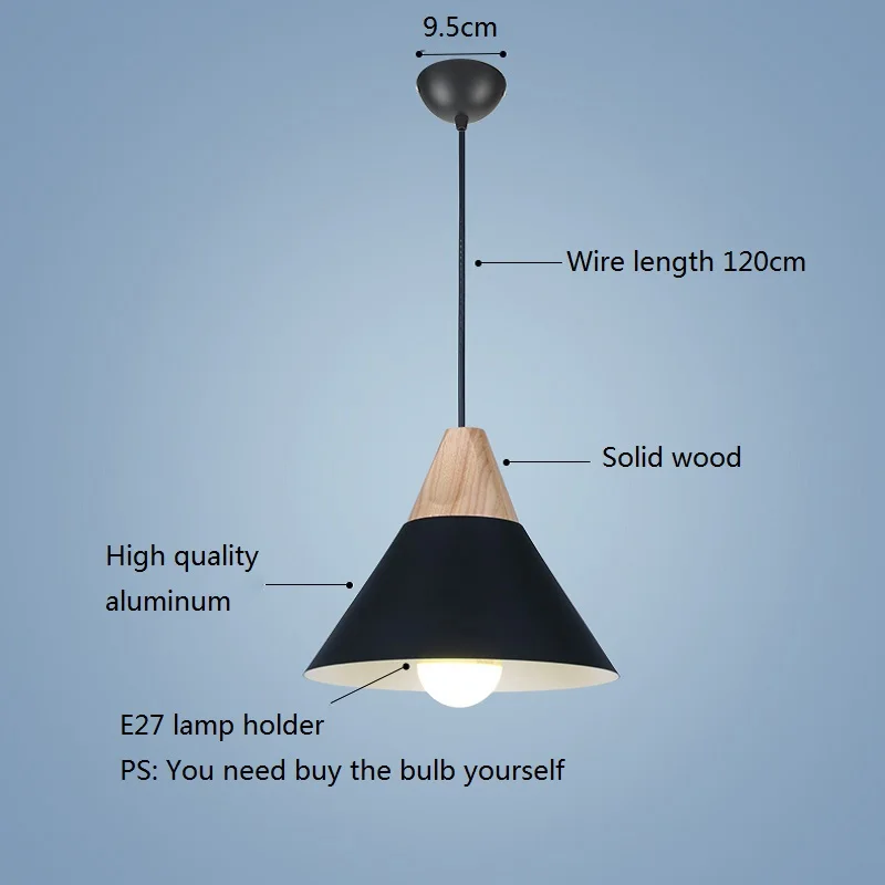 LED Pendant Lights Colorful Solid Wood Aluminum lampshade Dining Room Modern Luminaire Hanging Lamp Restaurant Kitchen Lighting
LED Pendant Lights Colorful Solid Wood Aluminum lampshade Dining Room Modern Luminaire Hanging Lamp Restaurant Kitchen Lighting