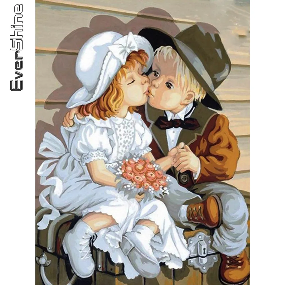 Evershine Diamond Embroidery Child Portrait Cross Stitch Boy Girl Diamond Painting Couples Rhinestones Mosaic DIY Handmade Hobby
Evershine Diamond Embroidery Child Portrait Cross Stitch Boy Girl Diamond Painting Couples Rhinestones Mosaic DIY Handmade Hobby