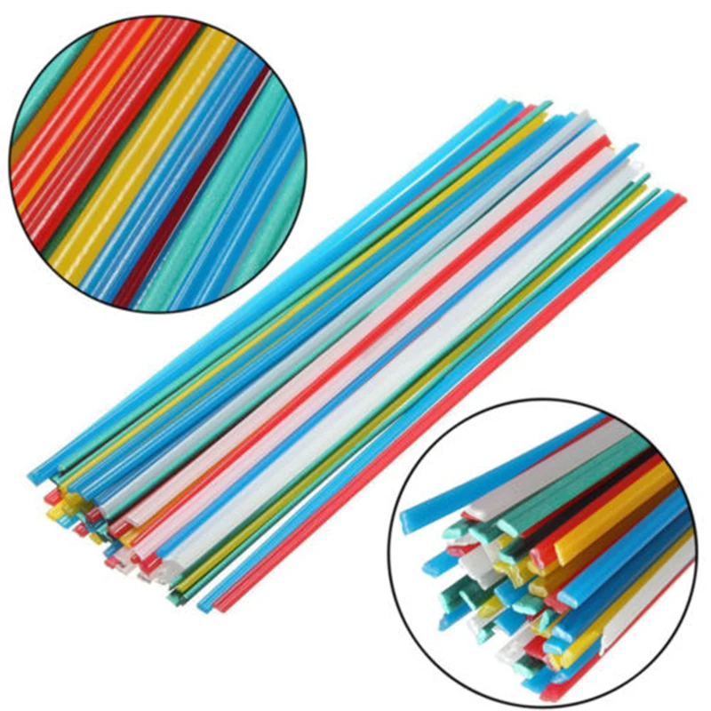 50pcs Plastic Welding Rods PP/PVC Fairing Welding Sticks For Plastic Welder For PVC Sheet, Pipe Products, Chemical Equipment
50pcs Plastic Welding Rods PP/PVC Fairing Welding Sticks For Plastic Welder For PVC Sheet, Pipe Products, Chemical Equipment
