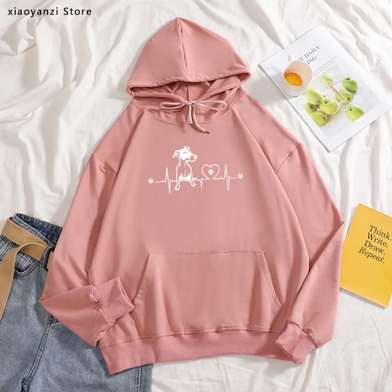 New Jack Russell Heartbeat hoodies Women sportswear hoodies Cotton Animal Funny Woman Dog pullovers Girl Clothing sweatshirts
New Jack Russell Heartbeat hoodies Women sportswear hoodies Cotton Animal Funny Woman Dog pullovers Girl Clothing sweatshirts