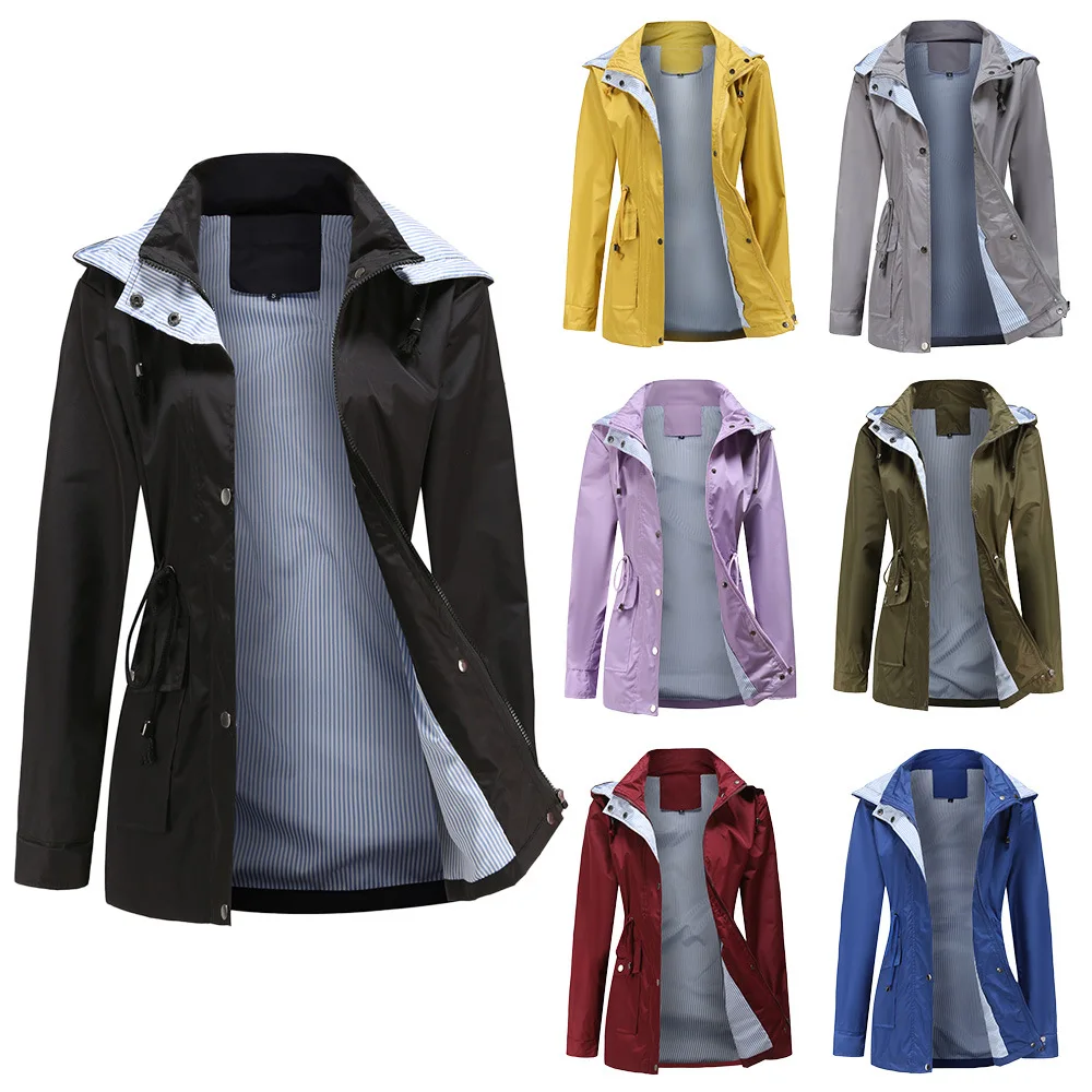 2021 New Autumn And Winter Detachable Hood Windbreaker Women‘s Women‘s Plus Size Ladies Jacket Windbreaker
2021 New Autumn And Winter Detachable Hood Windbreaker Women‘s Women‘s Plus Size Ladies Jacket Windbreaker