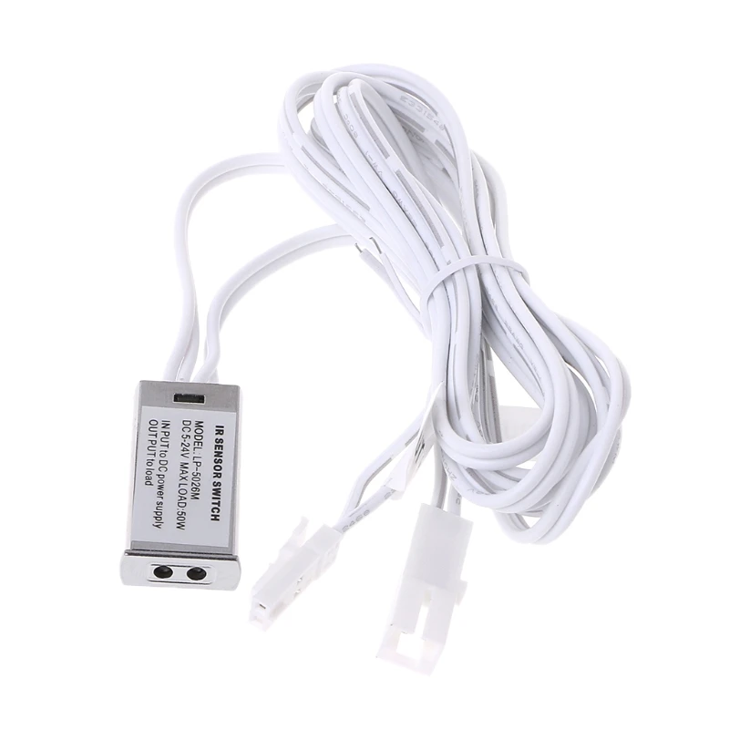 12V/24V Wardrobe Cabinet Light Switch Infrared Door Control Switch 5A 60W Sensor
12V/24V Wardrobe Cabinet Light Switch Infrared Door Control Switch 5A 60W Sensor