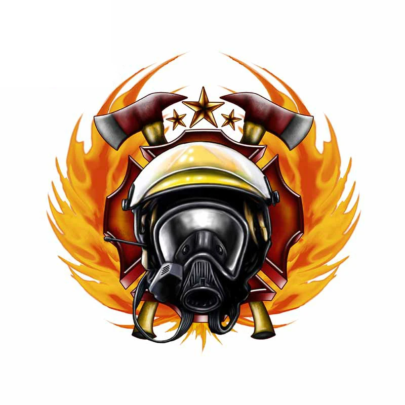 Personality Car Sticker Firefighter Car Accessories Fashion Decal Sunscreen Windows Occlusion Scratch Decoration 13cmX13cm
Personality Car Sticker Firefighter Car Accessories Fashion Decal Sunscreen Windows Occlusion Scratch Decoration 13cmX13cm