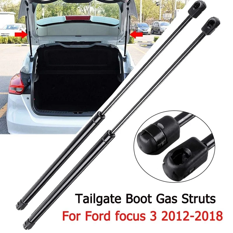 

2 шт. Автомобильный задний подъемник багажника, газовые опорные стойки, балка, газовая амортизационная пружина, замена для Ford Focus MK3 2012-2018