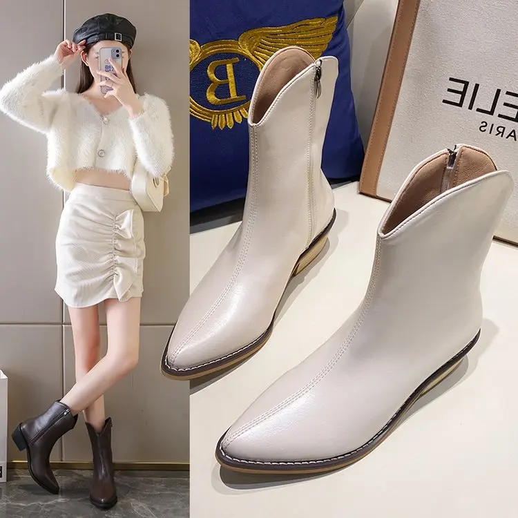 2021 Boots Square High Heel Ankle Boots for Women Boots Round Toe Chelsea Boots Women Shoes Ankle Boots Shoes Woman Winter
2021 Boots Square High Heel Ankle Boots for Women Boots Round Toe Chelsea Boots Women Shoes Ankle Boots Shoes Woman Winter