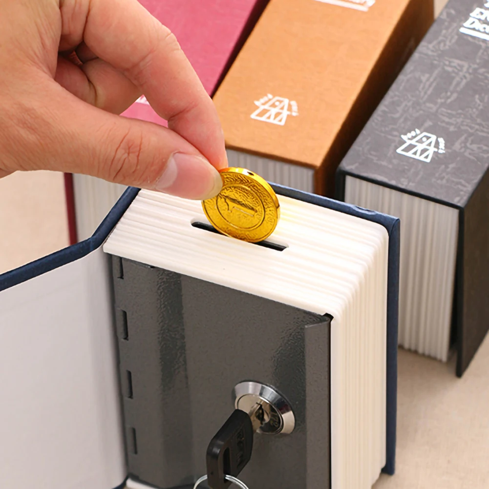 Book Safe Password Box Mini Cash Box with Lock Child Storage Box Piggy Bank Trumpet (4.5inch*3.1inch)
Book Safe Password Box Mini Cash Box with Lock Child Storage Box Piggy Bank Trumpet (4.5inch*3.1inch)