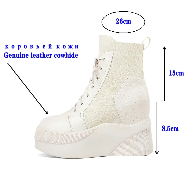 2021 Women's Wedges Platform Ankle Boots Genuine Leather Women Shoes Woman Solid Chelsea Warm Boots
2021 Women's Wedges Platform Ankle Boots Genuine Leather Women Shoes Woman Solid Chelsea Warm Boots