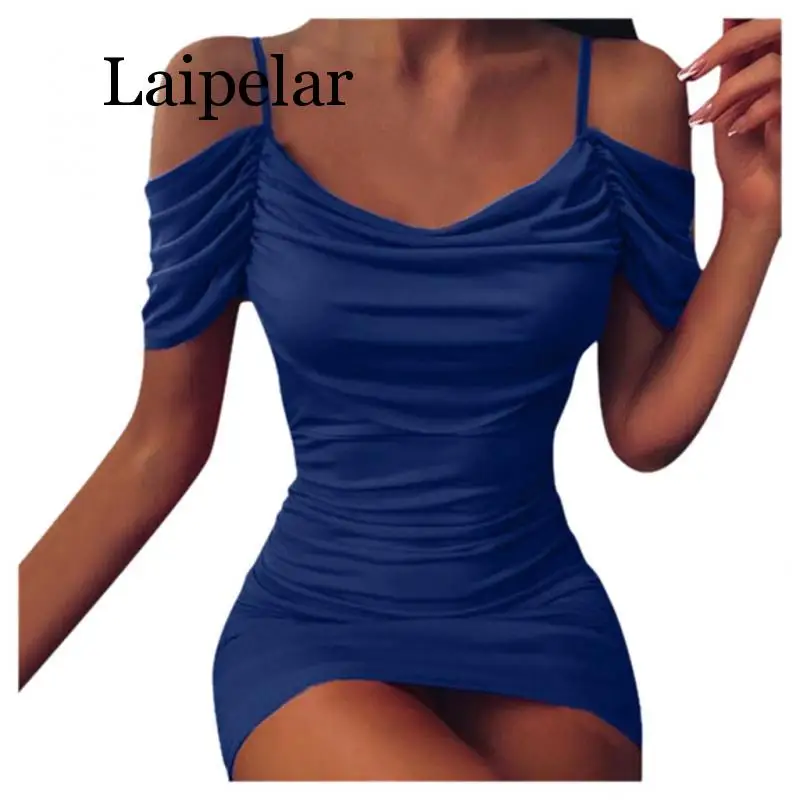 2020 Dress vestidos Fashion Sexy Spaghetti Strap Cold Shoulder Dress Silk Short Sleeve Mini Dress Momen
2020 Dress vestidos Fashion Sexy Spaghetti Strap Cold Shoulder Dress Silk Short Sleeve Mini Dress Momen