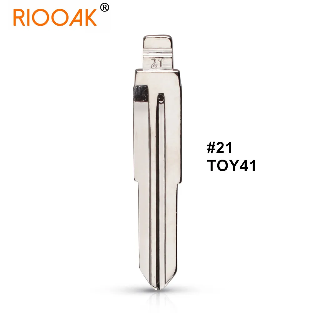 10pcs/lot #21 TOY41 Metal Blank Uncut Flip NO.21 KD/VVDI Remote Key Blade for Toyota Coronas Interior Replacement Accessories
10pcs/lot #21 TOY41 Metal Blank Uncut Flip NO.21 KD/VVDI Remote Key Blade for Toyota Coronas Interior Replacement Accessories