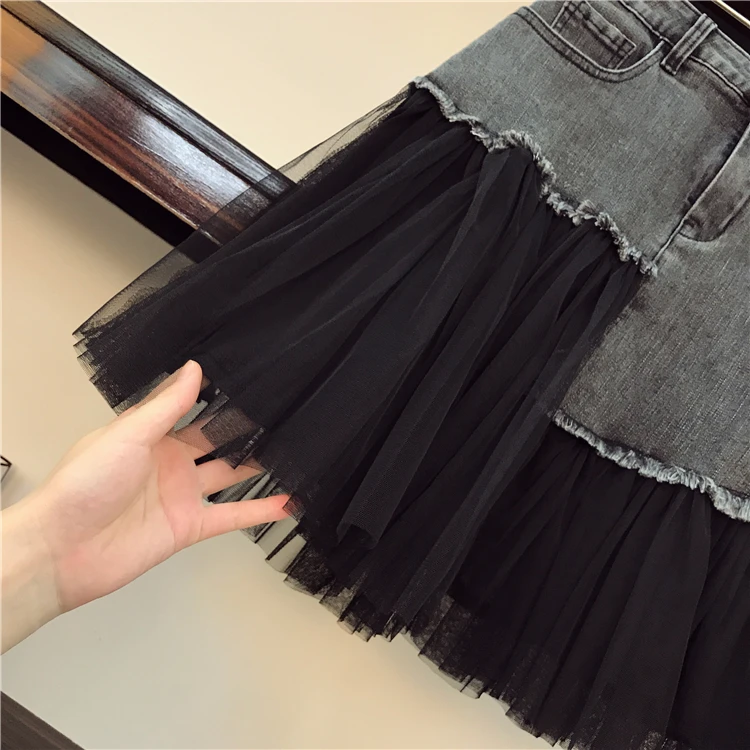 Casual Skirt Suit For Women 2021 New Summer Youth Bow Applique T-Shirt Denim Skirt Two - Piece Set
Casual Skirt Suit For Women 2021 New Summer Youth Bow Applique T-Shirt Denim Skirt Two - Piece Set