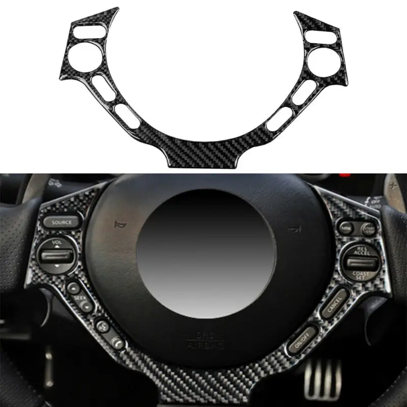 Carbon Fiber Interior Steering Wheel Button Trim For Nissan GT-R R35 2008-2016 Decoration Cover Trims
Carbon Fiber Interior Steering Wheel Button Trim For Nissan GT-R R35 2008-2016 Decoration Cover Trims