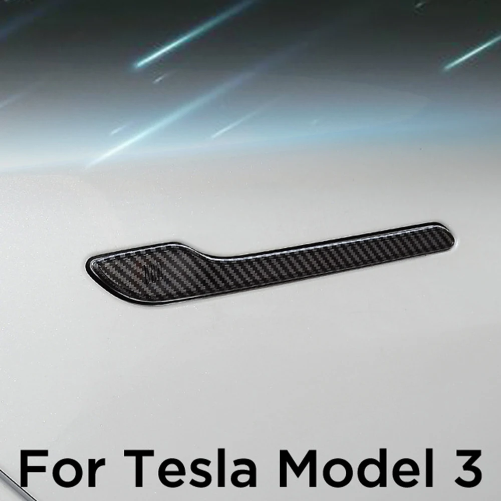 For Tesla Model 3 Car Door Handle Carbon Fiber ABS Auto Accessories Car Styling Automobile Exterior Modification Anti-Scratch
For Tesla Model 3 Car Door Handle Carbon Fiber ABS Auto Accessories Car Styling Automobile Exterior Modification Anti-Scratch