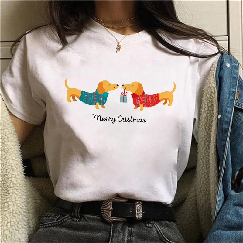 Women T Shirt Short Sleeve Casual Summer Female Clothing Top Tee Fashion Cartoon Dog Print Tshirt for 90s Girls White T Shirt
Women T Shirt Short Sleeve Casual Summer Female Clothing Top Tee Fashion Cartoon Dog Print Tshirt for 90s Girls White T Shirt
