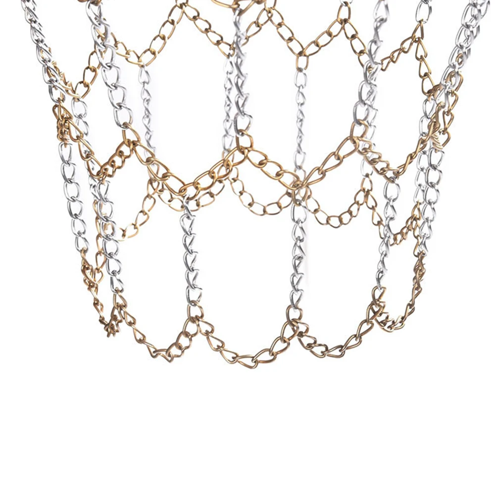 Practical Basketball Net Pocket Portable Iron Chain Standard Basketball Net Outdoor Sports Basketball Net Basketball Supplies
Practical Basketball Net Pocket Portable Iron Chain Standard Basketball Net Outdoor Sports Basketball Net Basketball Supplies