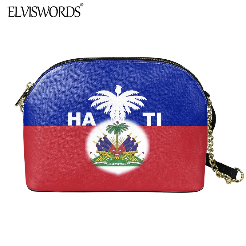 Haiti Flag Print Women's Casual PU Shell Bag Durable Zipper Single Shoulder Package For Female Shopping Luxury Leather Purse 
Haiti Flag Print Women's Casual PU Shell Bag Durable Zipper Single Shoulder Package For Female Shopping Luxury Leather Purse