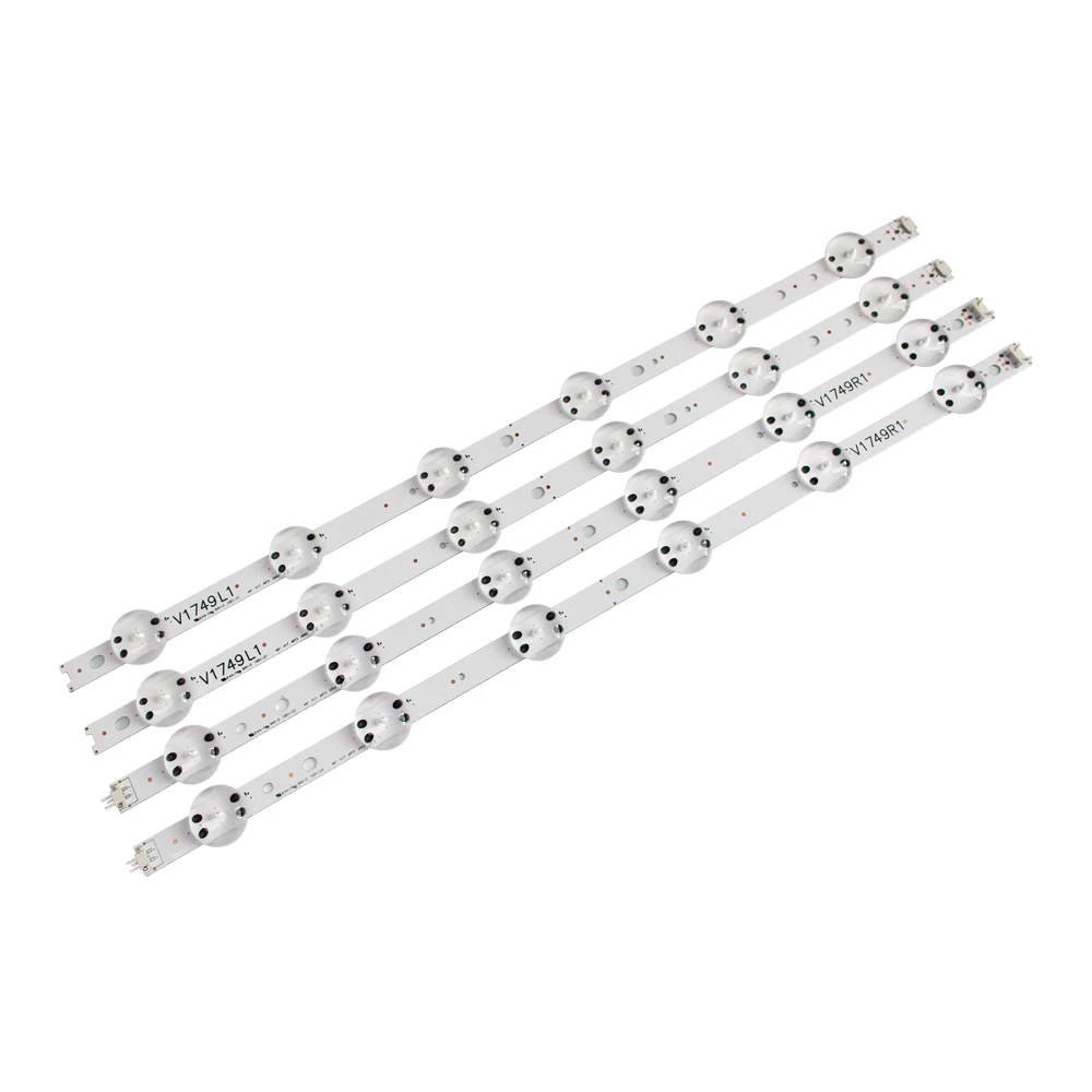 New Kit 4PCS LED strip For LG 49UV340C 49UJ6565 49UJ670V 49 V17 ART3 2862 2863 6916L-2862A 6916L-2863A V1749L1
New Kit 4PCS LED strip For LG 49UV340C 49UJ6565 49UJ670V 49 V17 ART3 2862 2863 6916L-2862A 6916L-2863A V1749L1