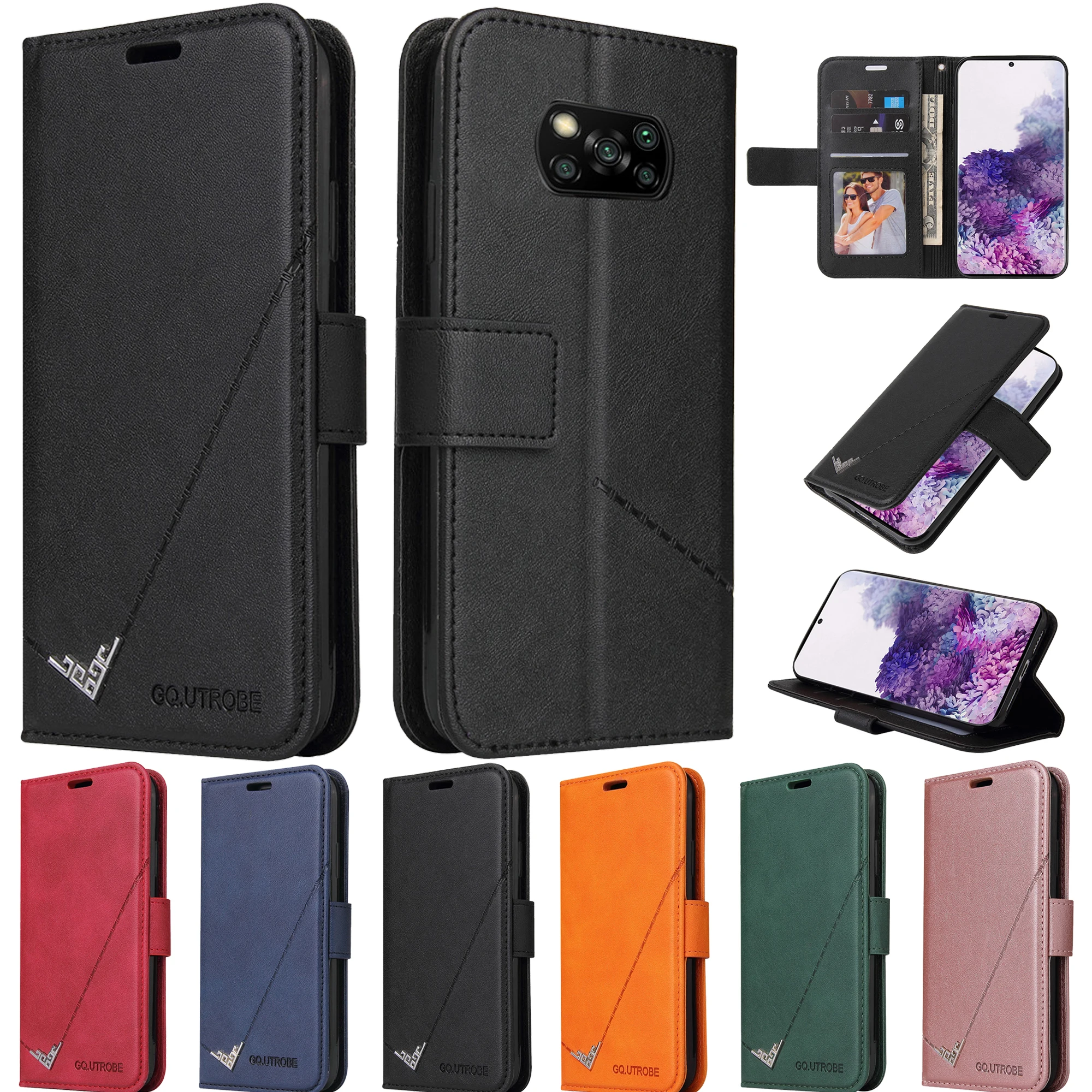 Чехол-книжка для Xiaomi Redmi Note 9 T, 9 T, с отделением для визиток, кожаный 
Чехол-книжка для Xiaomi Redmi Note 9 T, 9 T, с отделением для визиток, кожаный