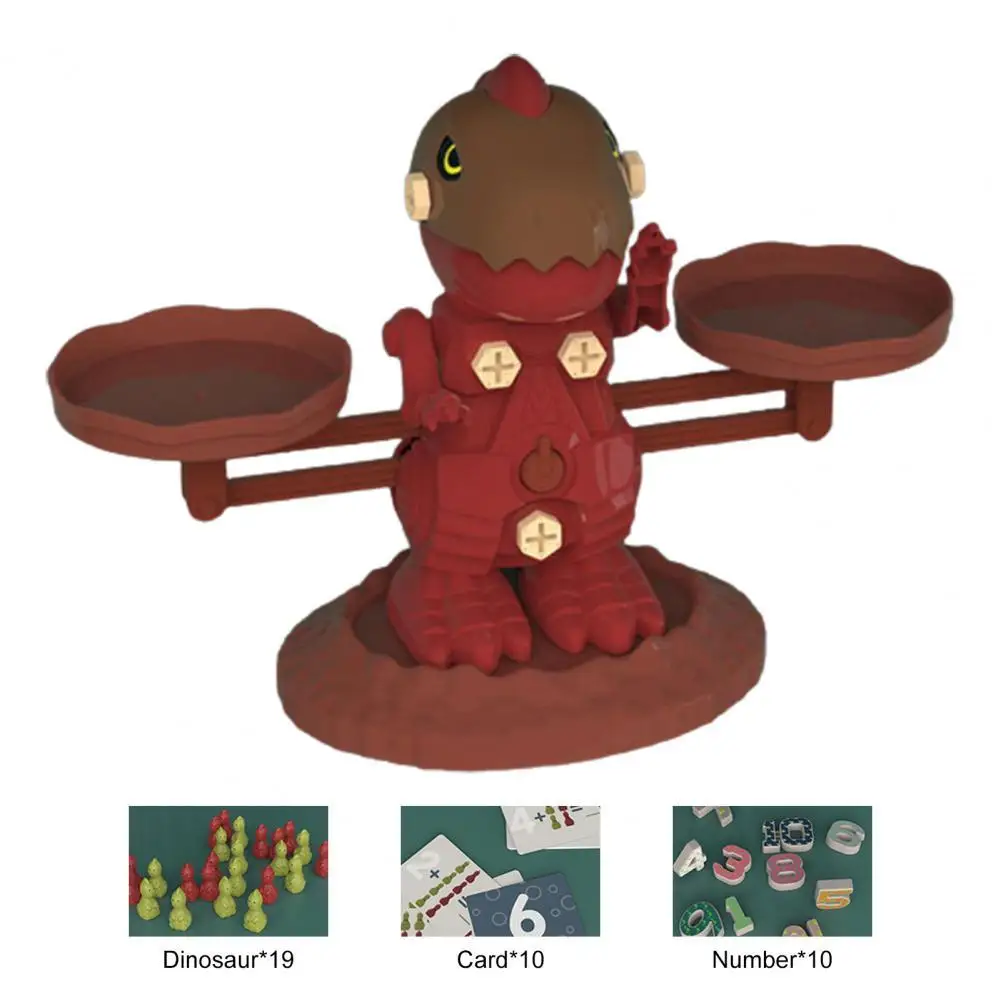 1 Set Cute Dinosaur Math Toy Solid Lightweight Math Toy Number Educational Kids Learning Board Game Math Toy
1 Set Cute Dinosaur Math Toy Solid Lightweight Math Toy Number Educational Kids Learning Board Game Math Toy