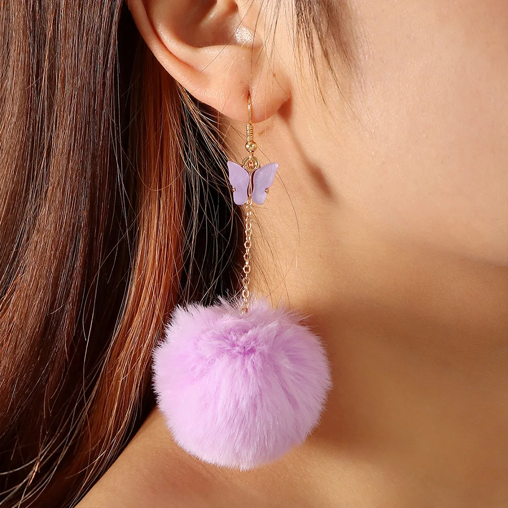 Korean Cute Pendant Drop Earring Multicolours Resin Butterfly Bohemia Puffer Ball Charms Fashion Woman Jewelry Birthday Gifts
Korean Cute Pendant Drop Earring Multicolours Resin Butterfly Bohemia Puffer Ball Charms Fashion Woman Jewelry Birthday Gifts