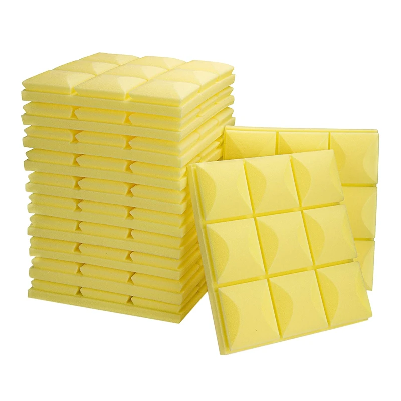 12Pcs Mushroom Acoustic Panel 30x30x5cm Acoustic Foam Studio Wedge Tile Sound Panel Soundproof Insulation Absorbing Foam
12Pcs Mushroom Acoustic Panel 30x30x5cm Acoustic Foam Studio Wedge Tile Sound Panel Soundproof Insulation Absorbing Foam