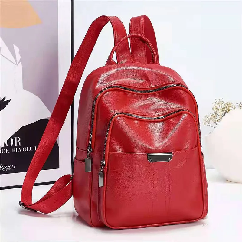 Backpacks Women's Bag The New Korean Fashion Trend Ladies Hand Shoulder Bag Simple Backpack Purse Female Handbag DL042 20
Backpacks Women's Bag The New Korean Fashion Trend Ladies Hand Shoulder Bag Simple Backpack Purse Female Handbag DL042 20