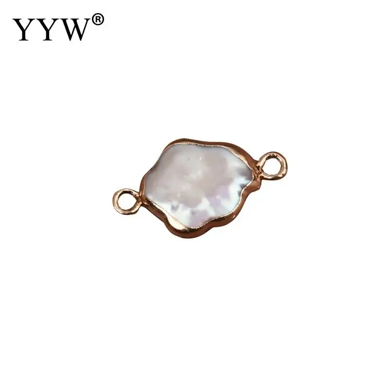 5pc Natural White Freshwater Pearls Jewelry Connectors Baroque With 2 Holes Pendants Making Earring Necklaces Accessories
5pc Natural White Freshwater Pearls Jewelry Connectors Baroque With 2 Holes Pendants Making Earring Necklaces Accessories