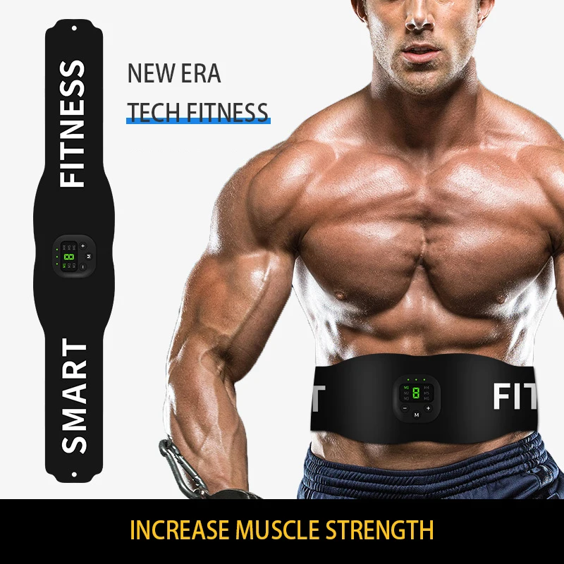 Intelligent Unisex USB Rechargeable EMS Fitness Trainer Belt LED Display Electrical Muscle Stimulator Abdominal Muscle Sticker
Intelligent Unisex USB Rechargeable EMS Fitness Trainer Belt LED Display Electrical Muscle Stimulator Abdominal Muscle Sticker