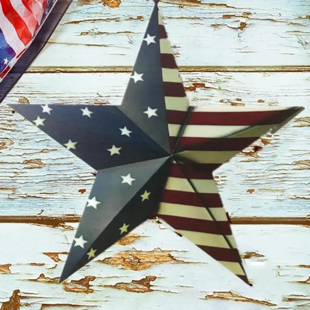 Door Sign Romantic Multifunctional Five-pointed Star Independence Day Front Door Pendant Decoration for Home
Door Sign Romantic Multifunctional Five-pointed Star Independence Day Front Door Pendant Decoration for Home