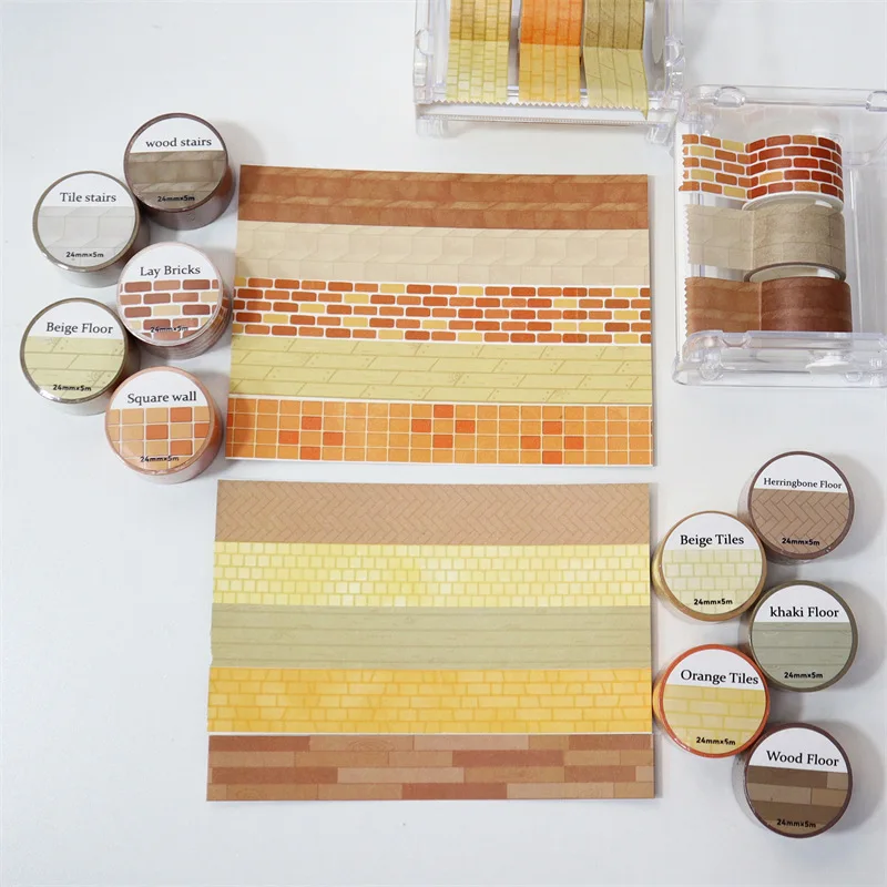 Wooden Floor Wall Adhesive Tape Washi Masking Tapes Deco Hand Account Album Diary Scrapbooking DIY Crreative Korean Stationery
Wooden Floor Wall Adhesive Tape Washi Masking Tapes Deco Hand Account Album Diary Scrapbooking DIY Crreative Korean Stationery