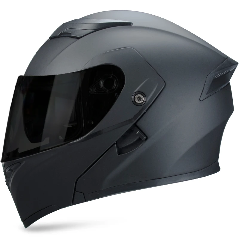 Motorcycle helmet double sun helmet modular flip helmet racing helmet with double lenses can be equipped with Bluetooth helmet
Motorcycle helmet double sun helmet modular flip helmet racing helmet with double lenses can be equipped with Bluetooth helmet