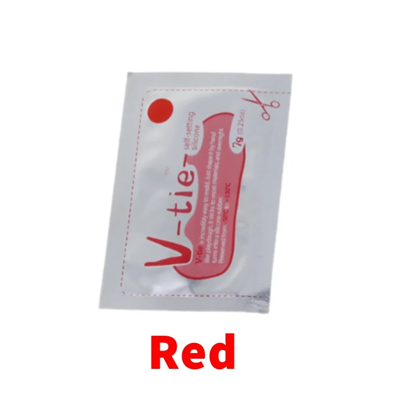 

1pce Red Formugru liquid silicone V-tie and Heat-seal fix DIY Universal Digital Outdoor Tools for repair glue sugru