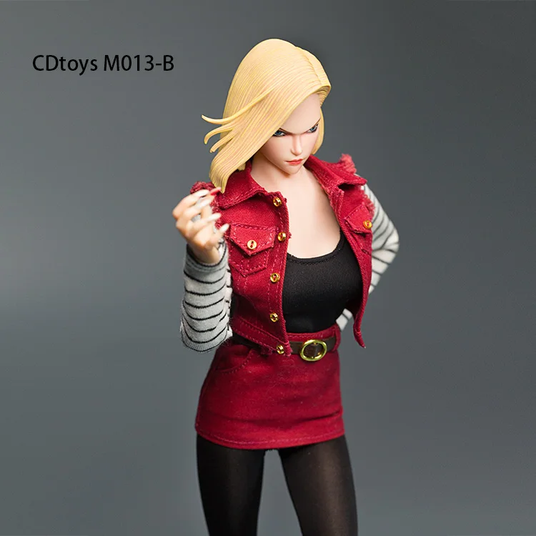 In Stock Cdtoys M013 Cyborg No. 18 Clothing Suit 1/6 Female Soldier Clothes Suitable For 12 Inch Female Body
In Stock Cdtoys M013 Cyborg No. 18 Clothing Suit 1/6 Female Soldier Clothes Suitable For 12 Inch Female Body