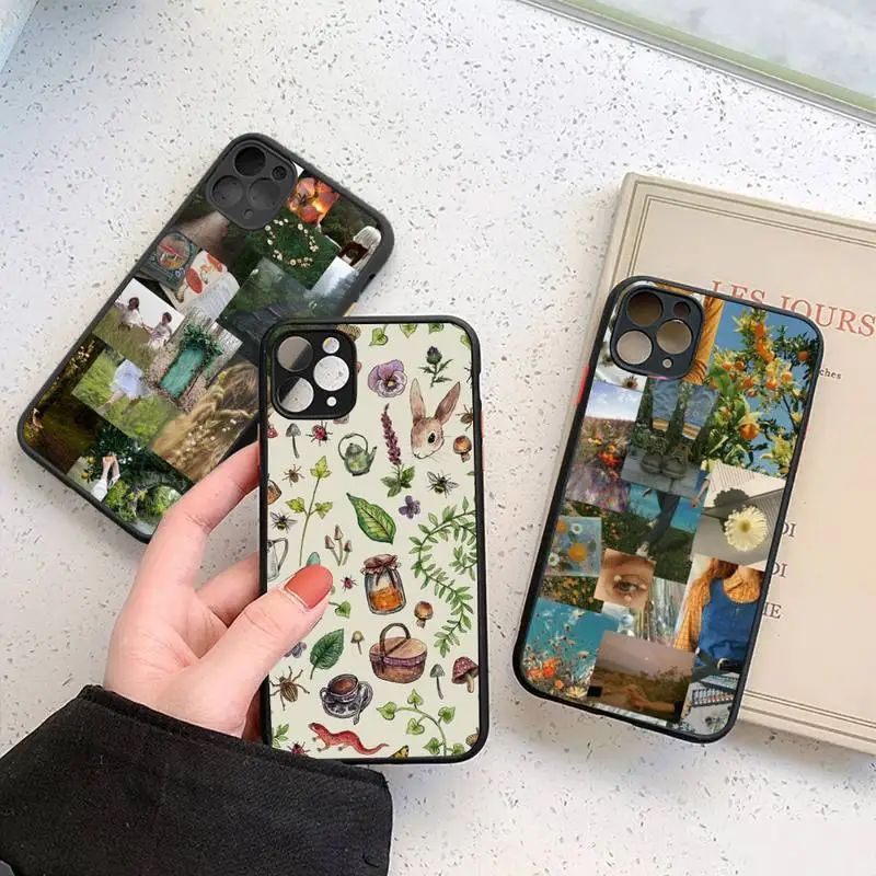 Cottagecore style poster design art Phone Cases Matte Transparent for iPhone 7 8 11 12 s mini pro X XS XR MAX Plus cover funda
Cottagecore style poster design art Phone Cases Matte Transparent for iPhone 7 8 11 12 s mini pro X XS XR MAX Plus cover funda