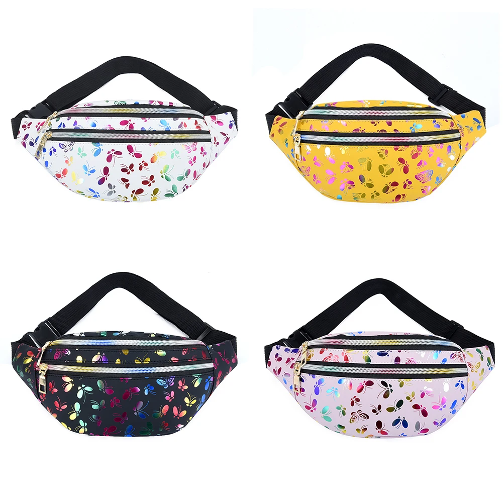 Women Fashion Color Butterfly Printing Crossbody Chest Bags Casual PU Leather Ladies Waist Packs Shoulder Crossbody Bags Handbag
Women Fashion Color Butterfly Printing Crossbody Chest Bags Casual PU Leather Ladies Waist Packs Shoulder Crossbody Bags Handbag