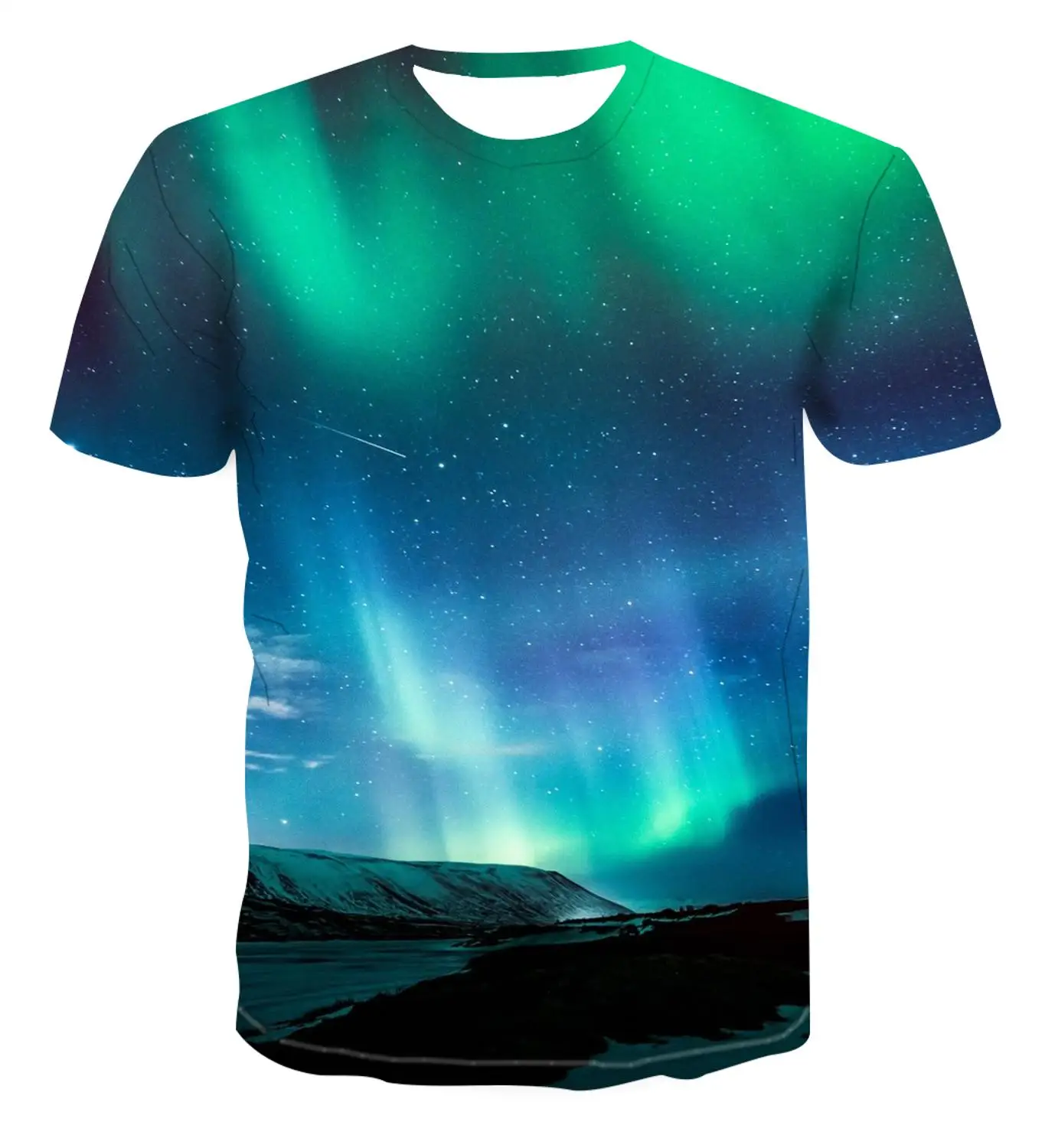 New leisure scenery/sunset/starry sky 3D printed T-shirt men's and women's summer short sleeve creative design novel T-shirt
New leisure scenery/sunset/starry sky 3D printed T-shirt men's and women's summer short sleeve creative design novel T-shirt