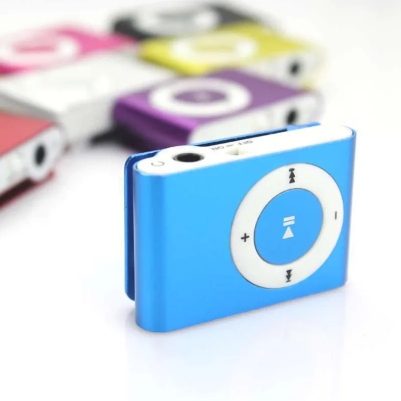 Портативный mp3 плеер мини MP3 с зажимом для спорта музыкальный TF картой