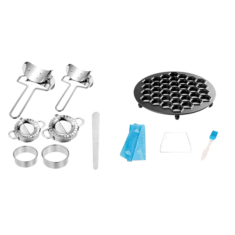7 Pcs Dumplings Maker Set,Easy Dumpling Maker And Cutter, Dumpling Mould With 37 Holes Dumpling Mould Tools
7 Pcs Dumplings Maker Set,Easy Dumpling Maker And Cutter, Dumpling Mould With 37 Holes Dumpling Mould Tools
