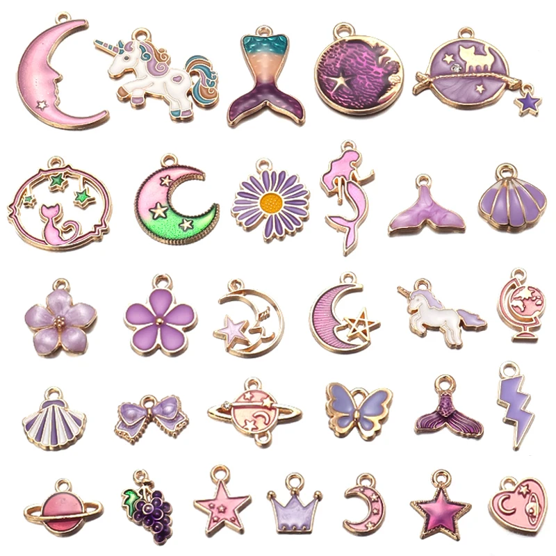 30pcs Mixed Cute Animals Planet Flowers Moon Enamel Charms Beads For Jewelry Making DIY Pendant Neacklace Bracelet Accessaries
30pcs Mixed Cute Animals Planet Flowers Moon Enamel Charms Beads For Jewelry Making DIY Pendant Neacklace Bracelet Accessaries