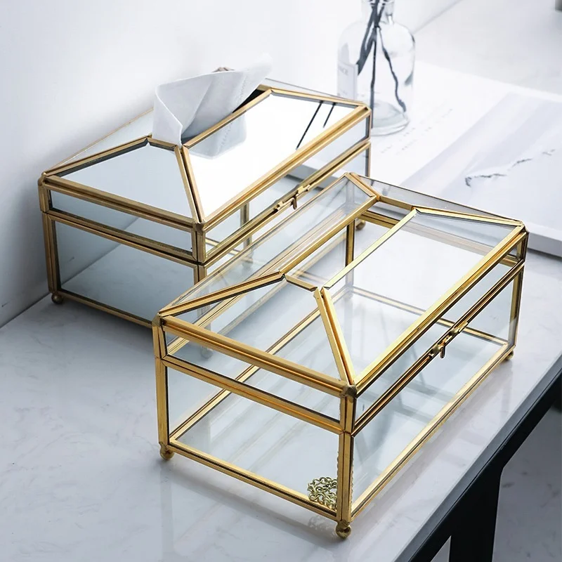 Tissue Box Holder Luxury Glass Napkin Dispenser Desktop Storage Bathroom Restaurant
Tissue Box Holder Luxury Glass Napkin Dispenser Desktop Storage Bathroom Restaurant