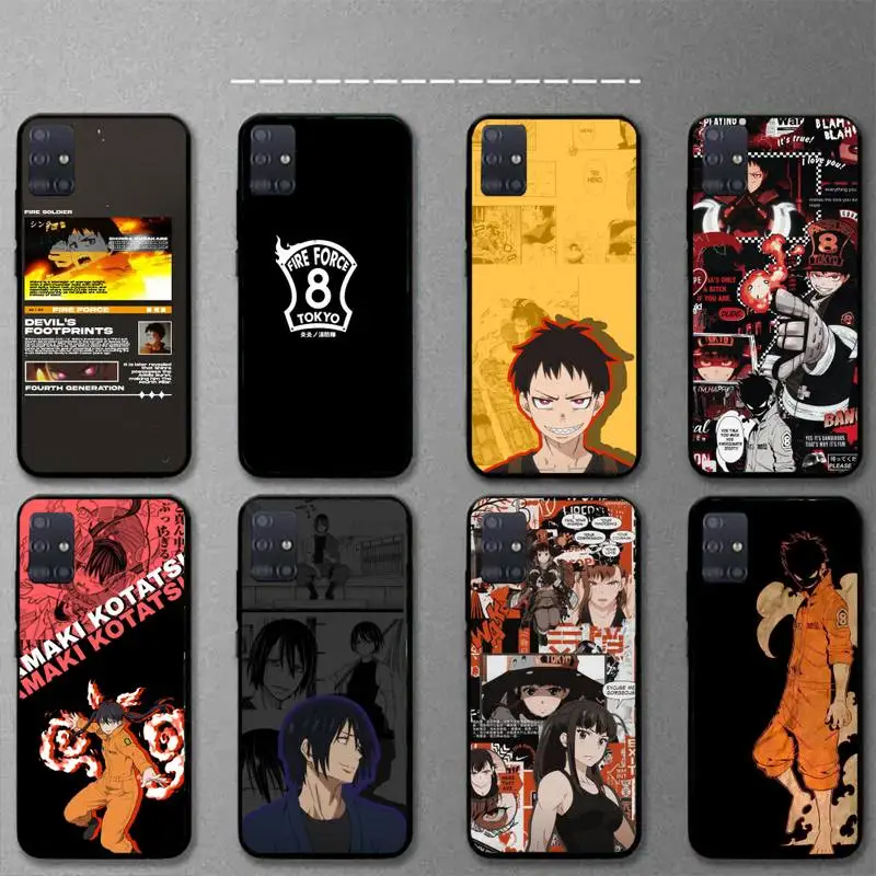 Cartoon Fire Force Desktop Phone Case For Samsung A20E A32 A31 A21 A12 A11 A02 A71 A51 A20S A70 A50S soft Cover Fundas
Cartoon Fire Force Desktop Phone Case For Samsung A20E A32 A31 A21 A12 A11 A02 A71 A51 A20S A70 A50S soft Cover Fundas
