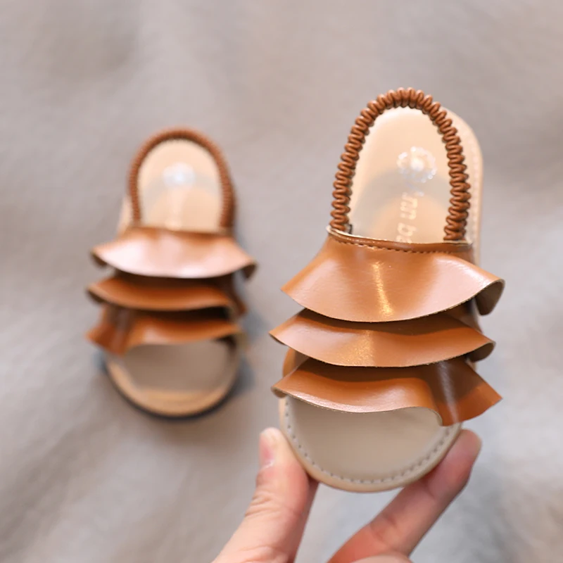 Girls Sandals Ruffles Princess Shoes Kids Elastic Band Slip on Shoes Baby Children Beach Shoes Toddlers Anti-Slippery Flats
Girls Sandals Ruffles Princess Shoes Kids Elastic Band Slip on Shoes Baby Children Beach Shoes Toddlers Anti-Slippery Flats